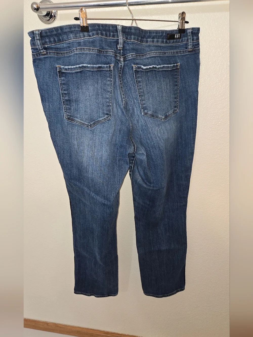 Kut from the Kloth Womens Size 18 Catherine Slim Jeans in Blue - Picture 3 of 4